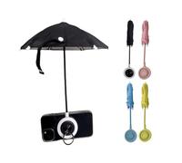 2025 New Magnetic Phone Umbrella for Sun Shade, Mini Magnetic Universal Cell Phone Umbrella Sun Shade for Pool Beach Outdoor Blackout, Anti Glare, Protects Screen from Sunlight