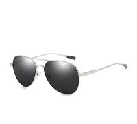2025 New Men's Polarized Color-Changing Sunglasses Day and Night Driver Sunglasses (Color : D, Size : Medium)(A)