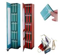 2025 NEW Mini Book Ornament Advent, Mini Book Ornament Advent Calendar, Literature Lovers Gifts Calendar With 25 Volume Gift, Christmas Books Advent Calendar For Books Lovers(Green+Red)