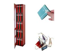 2025 NEW Mini Book Ornament Advent Mini Book Ornament Advent Calendar Literature Lovers Gifts Calendar with 24 Volume Gift, Christmas Books Advent Calendar for Books Lovers, Holiday Decorations