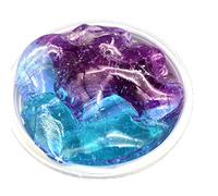 2025 New Multicolor Shiny Cloud Slime Toy Crystal Slime DIY Fluffy Slime Kids Toy Crystal Slime Beautiful color, Mess-Free, Stress Relief, DIY Slime Kits for Girls and Boys-slime Party Bag Fillers