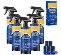 2025 New Multifunctional Quick Effect Coating Agent, Limlex Car Coating Spray for Wax Polish, Advanced Car Paint Sprey for Shine and Protection, Oil Film Emulsion Glass Cleaner, Waterless Wash(5pcs)