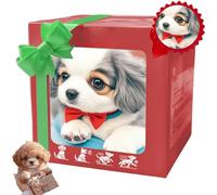 2025 New My Realistic Robot Dog, Smart Robot Dog, Realistic AI Ro-bot Do-g Puppy, My Real-istic Robotic Puppy, for Sitting, Barking, Walking And Running E