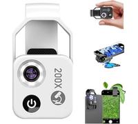 2025 New Nano Zoom 200x for iPhone, Nanozoom 200x for iPhone with CPL, Nano Zoom Lens for Iphone, Protable 200x Pocket Microscope Camera Magnification Zoom Lens for iPhone and Android Zoom