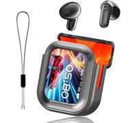 2025 NEW NE20 AI Translator Earbuds Real Time, 3-in-1 Bluetooth 6.0 Translator Headphones with 6 Trans Modes, LCD Touch Screen for 135 Languages/Accents, 60 Hours Playtime for Travel&Meeting&Study