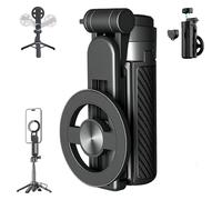 2025 New Opticnock 4-in-1 Multifunctional 360° Rotation Magnetic Selfie Stick With Wireless Detachable Remote Control Mini Portable Detachable Scalable Magnetic Selfie Stick