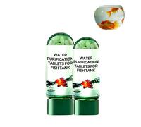 2025 New Portable Aqua Water Purification Tablets,powerful aquarium water purification tablets，Not harming fish，Remove suspended solids from the fish tank (Two bottles)