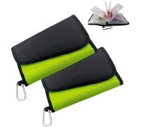 2025 New Portable Fishing Lure Multi-Layer Storage Bag, Waterproof Tackle Binder with Buckle, Large Capacity Soft Bait Organizer for Fishing Gear, Hooks, Rigs & Jigs (Green,2 Pcs)
