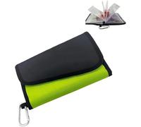 2025 New Portable Fishing Lure Multi-Layer Storage Bag, Waterproof Tackle Binder with Buckle, Large Capacity Soft Bait Organizer for Fishing Gear, Hooks, Rigs & Jigs (Green,1 Pcs)