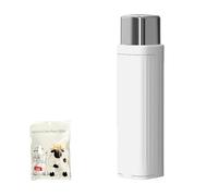 2025 New Portable Floss Dispenser, Automatic Dental Floss Pick Case, Dental Floss Picks Case with 100 Pcs Refillable, for Dating Travel Family Home Hotels (White)