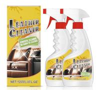 2025 New Powerful Leather Cleaner, Conditioner Multi-Purpose Car Interior Leather Polish Restorer Removes Stubborn Stains from Sofas, Car Seats, Footwear, Clothing & Saddles & Tack (2)