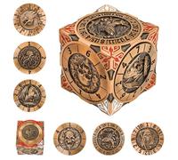 2025 New: Premium 7-in-1 Spinner Dice Set with Dragon Detail, Tabletop RPG Dice for Fantasy Role Playing Games