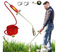 2025 New Propane Torch Weed Burner Kit, Heavy Duty Flame Thrower, Portable Weed Torch Propane Burner Self Igniting, 900,000 BTU High-Output Flamethrower (35mm Diameter, 2 m Gas Pipe)