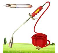 2025 New Propane Torch Weed Burner Kit, High Output 1,900,000 BTU Portable Propane Torch Gun Weed Burner, Flame Thrower Weed Torches Tank with Push Button for Outside Garden