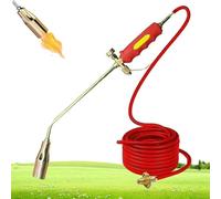 2025 New Propane Torch Weed Burner Kit, Portable Propane Torch Weed Burner, Benighty Weed Torch with Turbo Trigger, Firmsteady High Output 900,000 Btu Flamethrower Burner, for Weeds, Garden