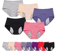 2025 New Relivira Underwear-Pelvic Floor Support & Leakproof Underwear, Reusable Incontinence Underwear for Women (5PC-B,2XL)