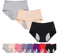 2025 New Relivira Underwear-Pelvic Floor Support & Leakproof Underwear, Reusable Incontinence Underwear for Women (3PC-E,L)