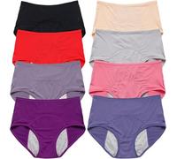2025 New Relivira Underwear-Pelvic Floor Support & Leakproof Underwear, Reusable Incontinence Underwear for Women (8PC,L)
