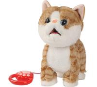 2025 New Robot Cat,AI Robotic Cat, My Realistic Robot Puppy Kitten Plush,That Act Like Real Cats, Tongue Licking, Head Scratching, Walking, Talking, Singing