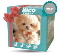 2025 New Robot Cats Toy, AI Robotic Cat, Robot Dogs That Act Like Real Cats, Interactive Plush Robots Toy for Adults Bow [white]