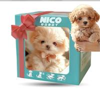 2025 New Robot Dog for Adults, AI Robotic Dog, Nicoo - My Realistic Robot Puppy That Acts Like a Real Puppy - Walking, Barking, Tail Wagging (White)