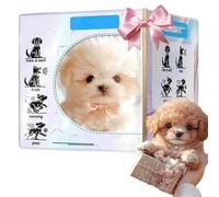 2025 New Robot Dog,Interactive Smart Pet with Movements Walking Ai Robotic Dog,My Realistic Robot Puppy That Acts like a Real Puppy Walking,Simulation Plush Walking Dogs Toys for Adults & Kids (White)