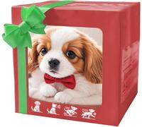 2025 New Robot Dog, My Realistic Robot Puppy, interactive Plush Robots Dogs for Adults, Acts Like a Real Puppy Bow walking, Barking, Tail Wagging C