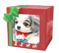 2025 New Robot Dog, My Realistic Robot Puppy, interactive Plush Robots Dogs for Adults, Acts Like a Real Puppy Bow walking, Barking, Tail Wagging D