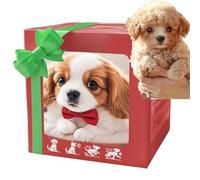 2025 New Robot Dog, Nicoo - My Realistic Robot Puppy, RobotPuppy That Acts Like A Real Puppy, RobotDog That Acts Like a Real Dog, Ai RobotDog with Walking, Barking Tail (Brown)