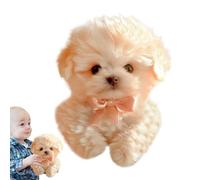 2025 New Robot Dog, Realistic Plush Robotic Puppy Pet Toy, Smart Robot Simulation Dog, Interactive Educational Doll, Walking, Barking And Waving The Tailfor Kids And Adults