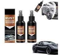2025 New Rust Remover Spray, RustSpray For Metal Cars Bikes, Weatherproof Stain Removal Cleaning Sprays, Destroys Rust & Dirt in One Application, Quickly Breaking Down Rust Molecules Tools (2)