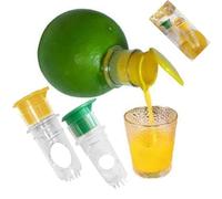 2025 New Screw-Top Lemon Squeezer, Upgraded Lemon Juicer Squeezer, Screw Top with Lid & Built-In Filter (Mix,2 pcs)