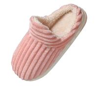 2025 New Slipper Booties Women Men The Cozy & Stylish Slipper Non Plush Warm Home Slippers Sliders Womens Size 7 (Pink, 6)