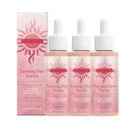 2025 New Sunless Tanning Drops, Naturally Boost Melanin, Body Face Tanning Drops, Enhancing Your Natural Skin Tone for A Genuine, Moisturizing Bronzing Tanner, Sun-Kissed Glow (3PC)