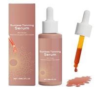 2025 New Sunless Tanning Drops, Tan-ning Dr-ops Self Tanner, Body Face Tanning Dr-ops, Drops to Naturally Boost Melanin, Enhancing Your Natural Skin Tone, Radiant Glow (1PC)