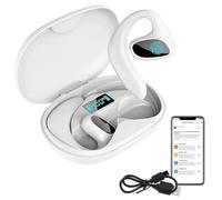 2025 New Talkbuds Translator, Talk Buds Vylaras Ai Translator Earbuds Real Time, Support 144 Languages & Accents (White)