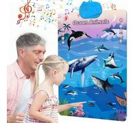 2025 New Talking Wall Chart for Kids - English Learning Poster with Sounds,Interactive Songs,Abcs,Numbers,Animal Words & Piano,Kids Interactive Educational Wall Chart Talking Toy Gifts for Boys Girls