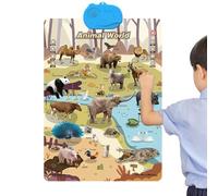2025 New Talking Wall Chart For Kids | Learning Poster With Sounds | Fun Interactive Development Toys For Toddler1-6 | Electronic Alphabet Wall Chart With Interactive Touch Buttons