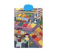 2025 New Talking Wall Chart for Kids, Touch to Learn No Screen Required, English Learning Poster with Songs, ABCs, Numbers, Animal words & Piano, Learning Through Entertainment