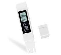 2025 New TDS Meter Digital Water Tester 4 in 1 TDS EC Temperature Meter for Drinking Water Aquariums RO DI Systems High Accuracy 0-9999ppm Backlit LCD Portable PPM Tester