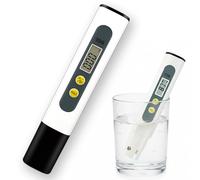 2025 New TDS Meter, Digital Water Tester for RO-RODI System, 0-9990 PPM Measuring Range with 1 PPM Increments and 2% Readout Accuracy, Portable Water Testing Kit for Drinking Water, Aquariums, Hydropo