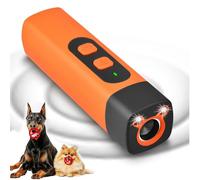 2025 New The BarkShield Pro - Bark Shield Anti Barking Device for Dogs, Dog Bark Deterrent Device with HD Display and LED Flashlight, Stop Bad Behavior Without Yelling or Swatting (Orange 1Pcs)
