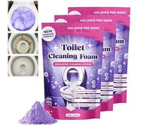 2025 New Toilet Cleaner, Toilet Limescale Remover, Touch Free Fizzy Foam Toilet Cleaner, Fast Acting Heavy Duty Drain Cleaning Foam, for Remove Dirt and Bad Odour, for Kitchen Bathroom (3)
