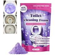 2025 New Toilet Cleaner, Toilet Limescale Remover, Touch Free Fizzy Foam Toilet Cleaner, Fast Acting Heavy Duty Drain Cleaning Foam, for Remove Dirt and Bad Odour, for Kitchen Bathroom (1)