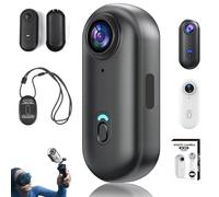 2025 New Treklon POV Camera, treklon body camera, HD 1080p/4k Pocket Action Cam,170° Wide Angle. Wearable Video Recording, for Cycling, Diving, Ski (Black,1080 Standard)