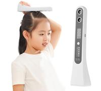 [2025 New] Ultrasonic Height Measurement Device, Kids Stadiometer, Fast Reading, Height Measuring Ruler for Adults Kids Honme Family (White)