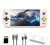 2025 New Upgrade M27 Retro Handheld Game Console with 256GB, 30+ Emulators,Built-in 50000+ Classic Games, Portable Video Gaming Console Linux System 7 Inch IPS Screen, 3000mAh Rechargeable Battery