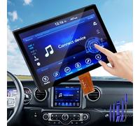 2025 New Upgraded Gel-Free 8.4" UConnect 4C UAQ Screen Radio Navigation, Replacement Compatible Fit for Dodge RAM Jeep Chrysler 2017-2021 Replace OEM # LA084X01(SL)(02) with Mounting Tool