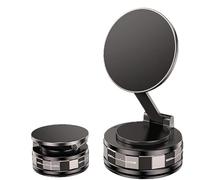 2025 New Vacuum Adsorption Magnetic Bracket,Vipbugo Phone Holder,Magnetics Phone Mount,360° Adjustable Vacuum Magnetic Phone Holder,Foldable and Retractable Phone Mount for Car,Mirror,Gym (1 pcs)