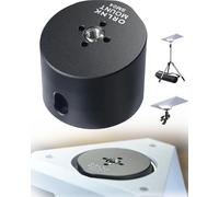 [2025 New Version] for Starlink Mini Tripod Adapter Mount (1/4"-20, 3/8"-16 Threaded, Aluminum Alloy, Added Height Fits Quick-Release Plate, Clamp) ORLN'K SM03